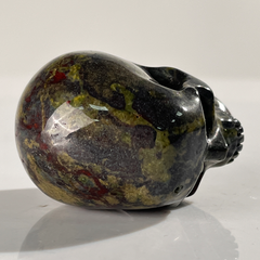 2 Inch Dragon Bloodstone Crystal Skull – Skull — view 8