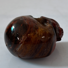 2 Inch Red Jasper Crystal Skull — view 8