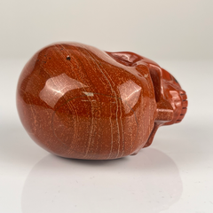 3 Inch Red Jasper Crystal Skull — view 8