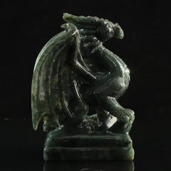Labradorite Winged Dragon - Sculpture — view 6