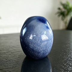4.5 Inch Blue Aventurine Crystal Skull — view 5