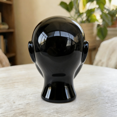 3.8 Inch Obsidian Alien Crystal Skull – Protection Stone — view 5