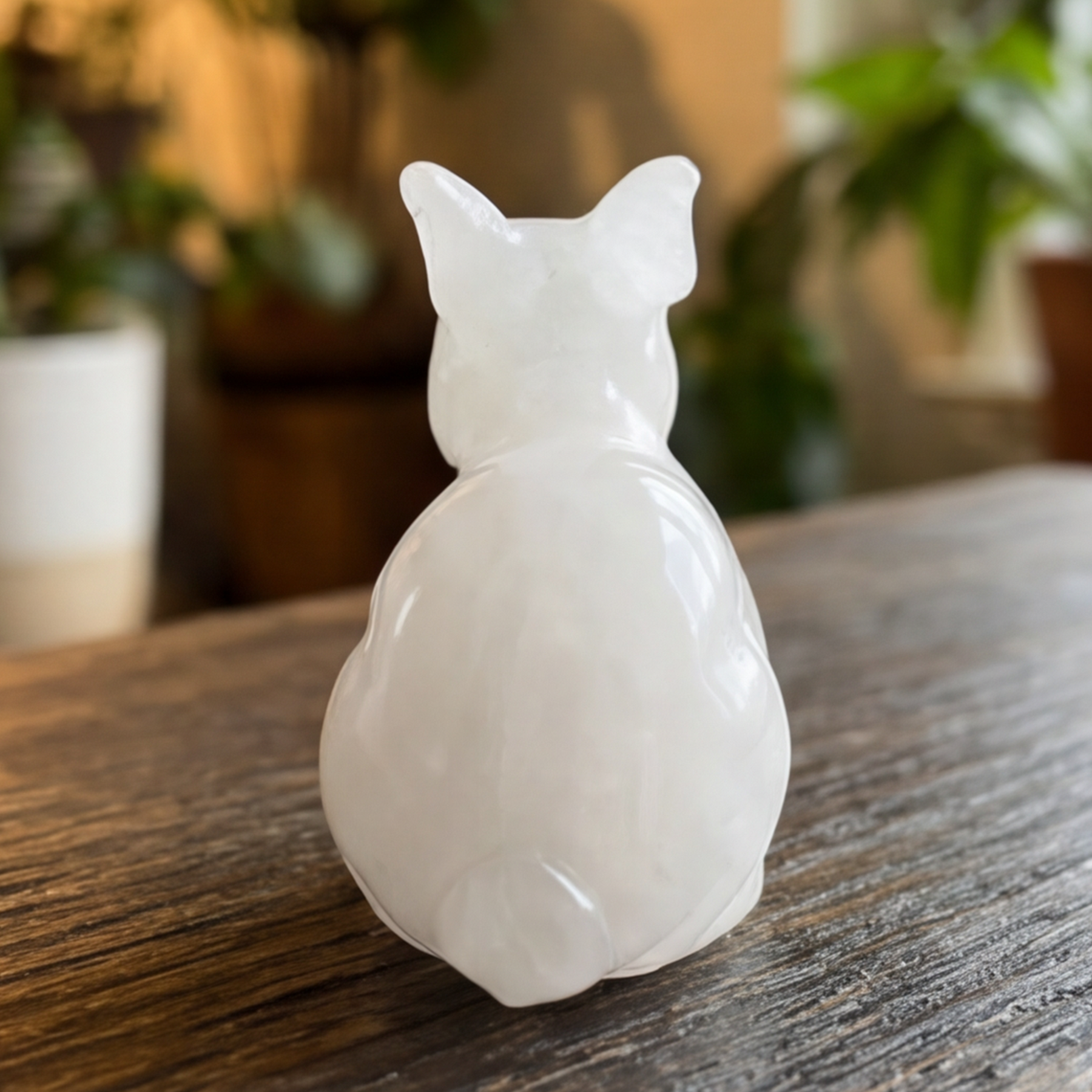 Angolan Quartz Rabbit Carving – Healing Crystal Animal — view 6