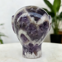 3 Inch Dream Amethyst Alien Crystal Skull — view 5