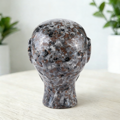 2 Inch Fire Stone Alien Crystal Skull – Skull — view 6