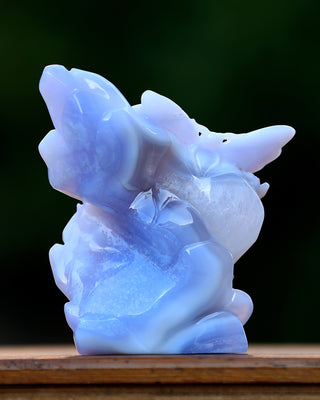 Blue Lace Agate Butterfly