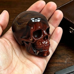 2 Inch Red Jasper Crystal Skull — view 1
