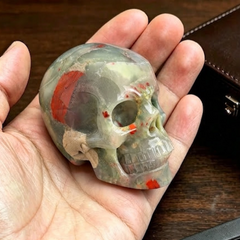 2 Inch African Bloodstone Crystal Skull – Skull — view 1