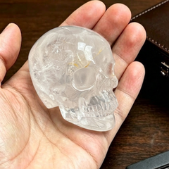 2 Inch Clear Quartz Crystal Skull – Skull — view 1